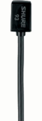 (EU) Петличный микрофон Shure WL93T, конденсаторный всенаправленный