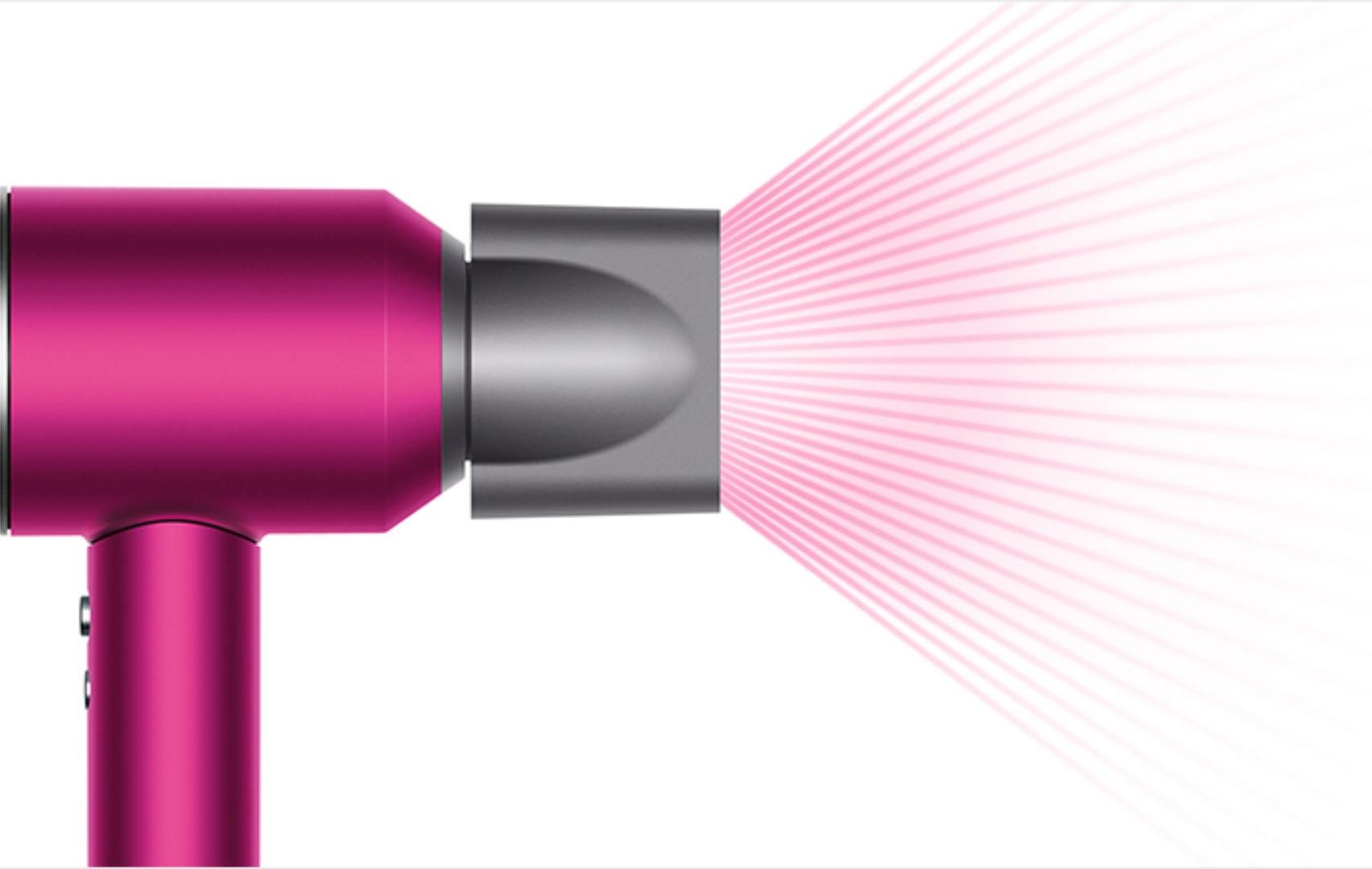Фен Dyson Supersonic HD08 (фуксия/железо)