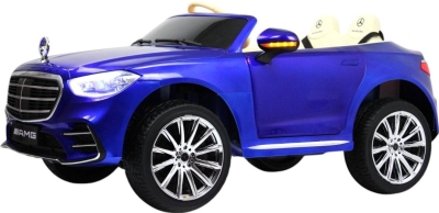 Детский электромобиль RiverToys (М333БХ-BLUE-GLANEC) синий глянец