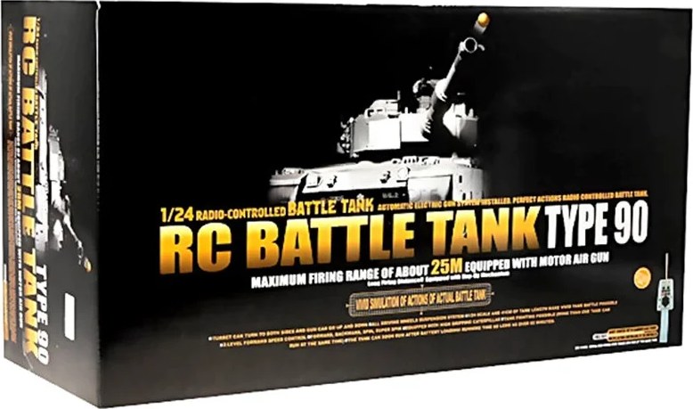 Радиоуправляемый танк HouseHold TYPE 90, 1к24 (3808)