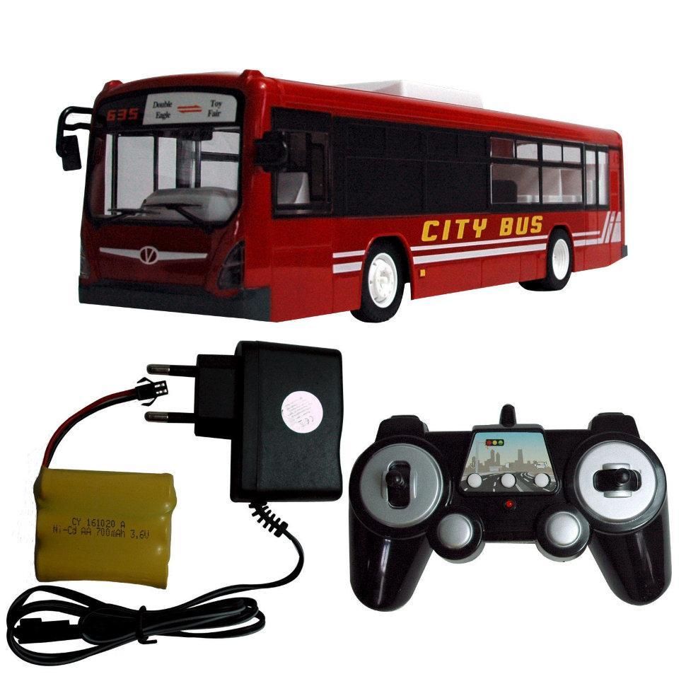 Радиоуправляемая модель автобус Double Eagle 1к20 (E635-003-Red)
