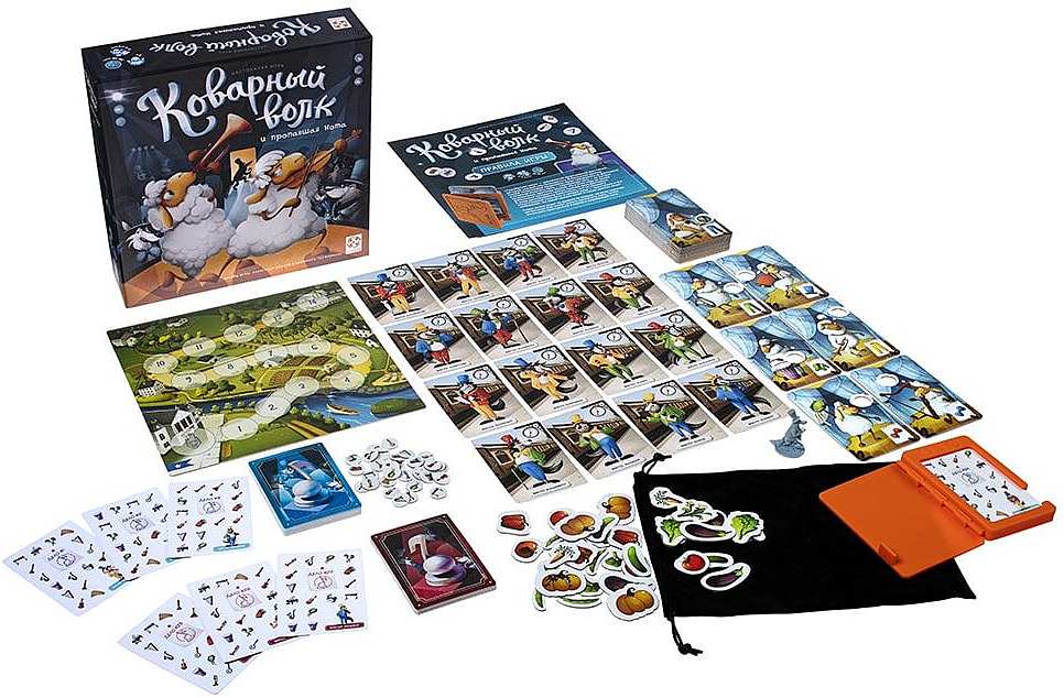 (EU) Настольная игра Стиль жизни Коварный волк и пропавшая нота
