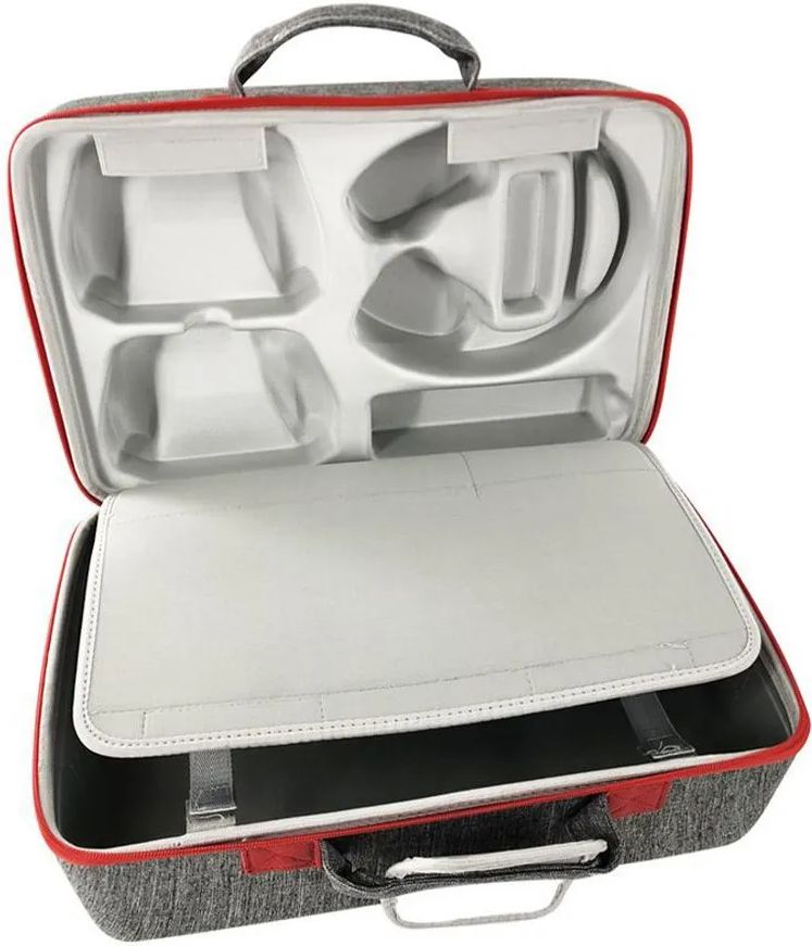 Сумка для консоли PS5 Slim (серый)