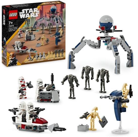 (EU) Конструктор LEGO Star Wars Солдат-клон - боевой дроид (75372)