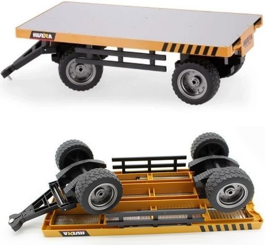 Радиоуправляемая модель погрузчик с прицепом Hui Na Toys 1к10 (HN1576)