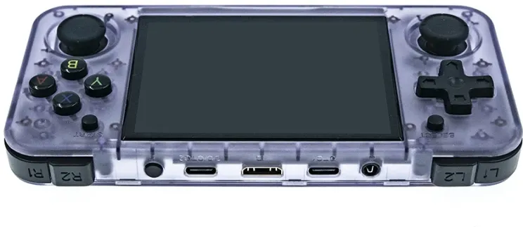 Игровая портативная приставка Anbernic RG35XX-H (сиреневая)