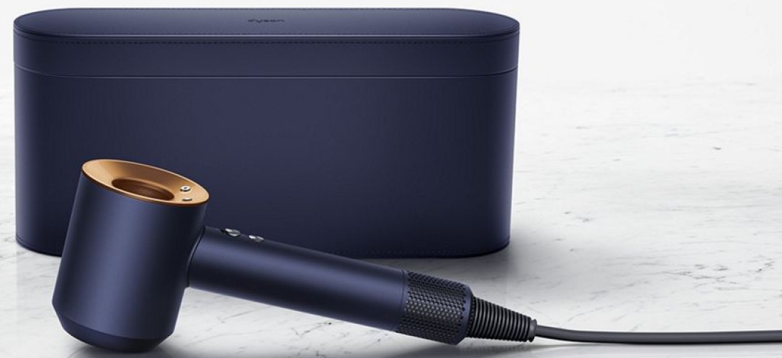 Фен Dyson Supersonic HD07 (синий/медный)