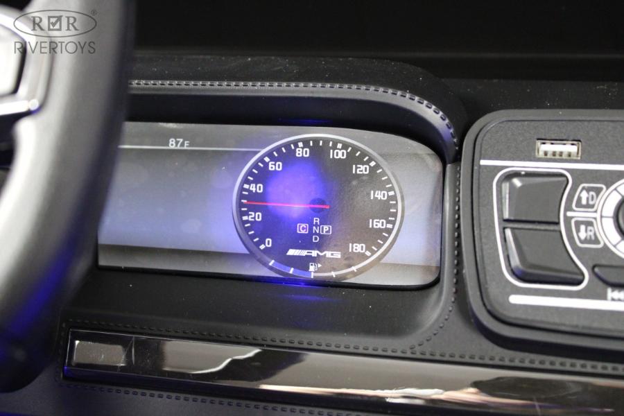 Детский электромобиль RiverToys Mercedes-AMG G63 (G111GG) 24V серый