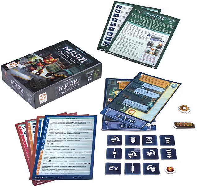 (EU) Настольная игра Стиль жизни М.А.Р.И. и безумная фабрика