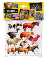 Пластизоль домашние животные 10 шт. в пак. ИГРАЕМ ВМЕСТЕ в кор.2*60наб 830I-R