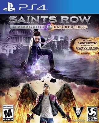 Игра Saints Row lV (PS4, Русские субтитры) Б/У