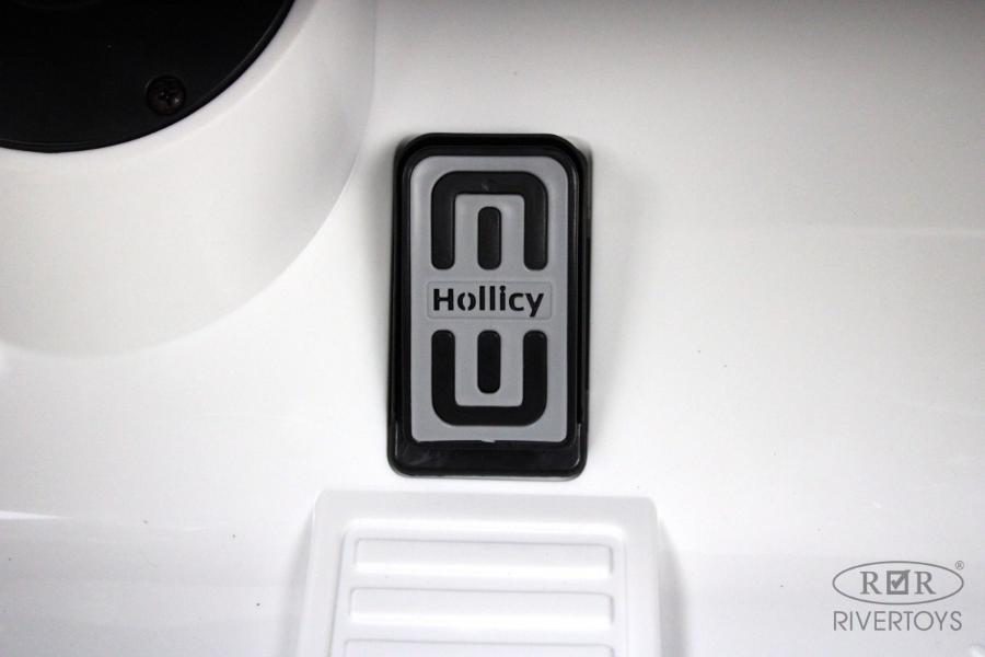 Детский электромобиль RiverToys Lamborghini Aventador SVJ (A111MP) белый