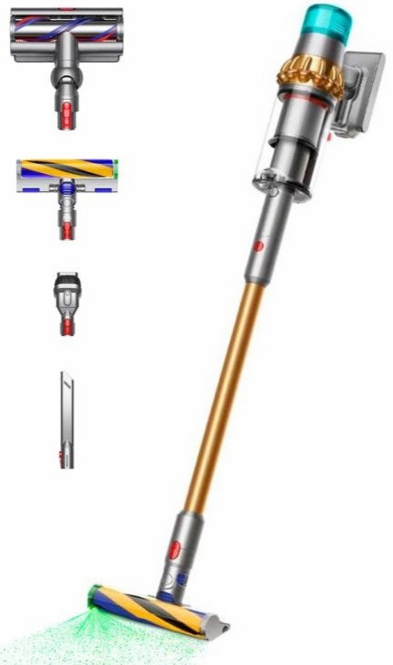 Беспроводной пылесос Dyson V15 absolute detected (Gold/Gold)