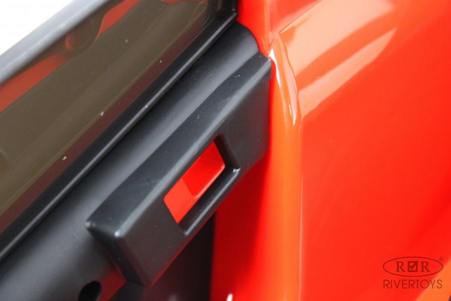 Детский электромобиль RiverToys Lamborghini Aventador SVJ (A333MP) красный