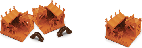 Настольная игра ZVEZDA Эра: Средневековье Реки и Дороги (ZV-8832)