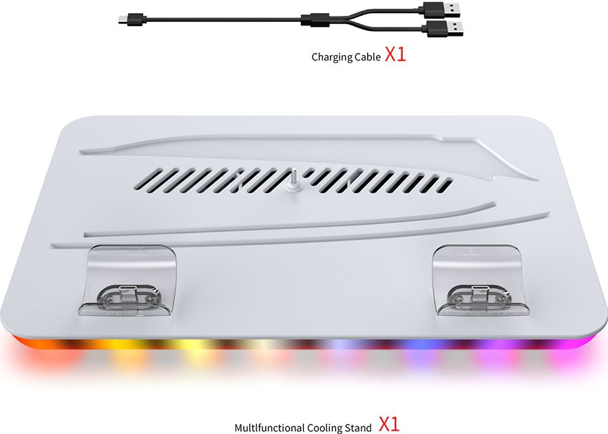 Охлаждающая док-станция DOBE для PS5 с зарядными устройствами (TP5-35103)