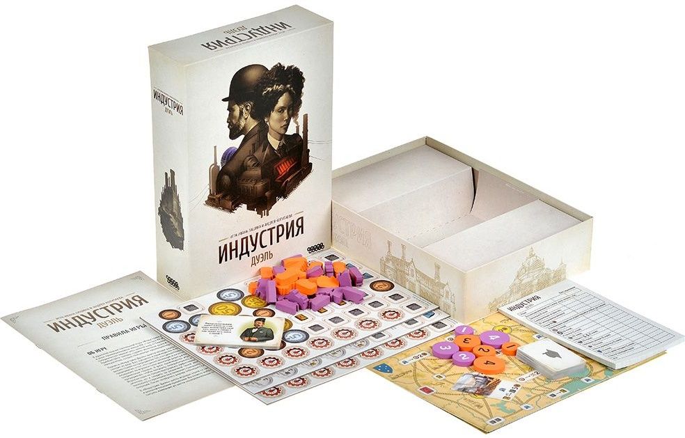 (EU) Настоьная игра Hobby World Индустрия: Дуэль