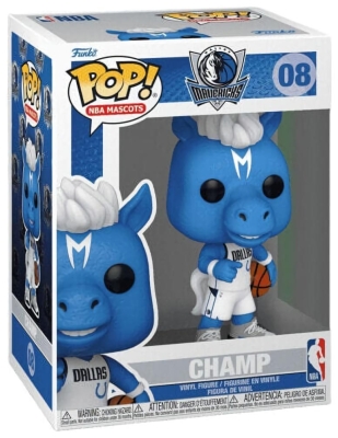 (CN) Фигурка Funko Pop! NBA Mascots: Dallas Mavericks — Champ (08)