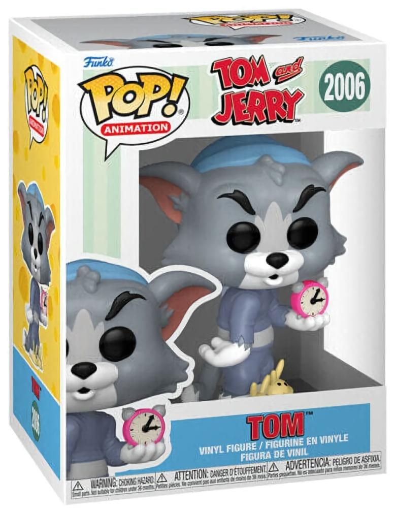 (CN) Фигурка Funko Pop! Animation: Tom and Jerry - Tom (Alarm Version) (2006)