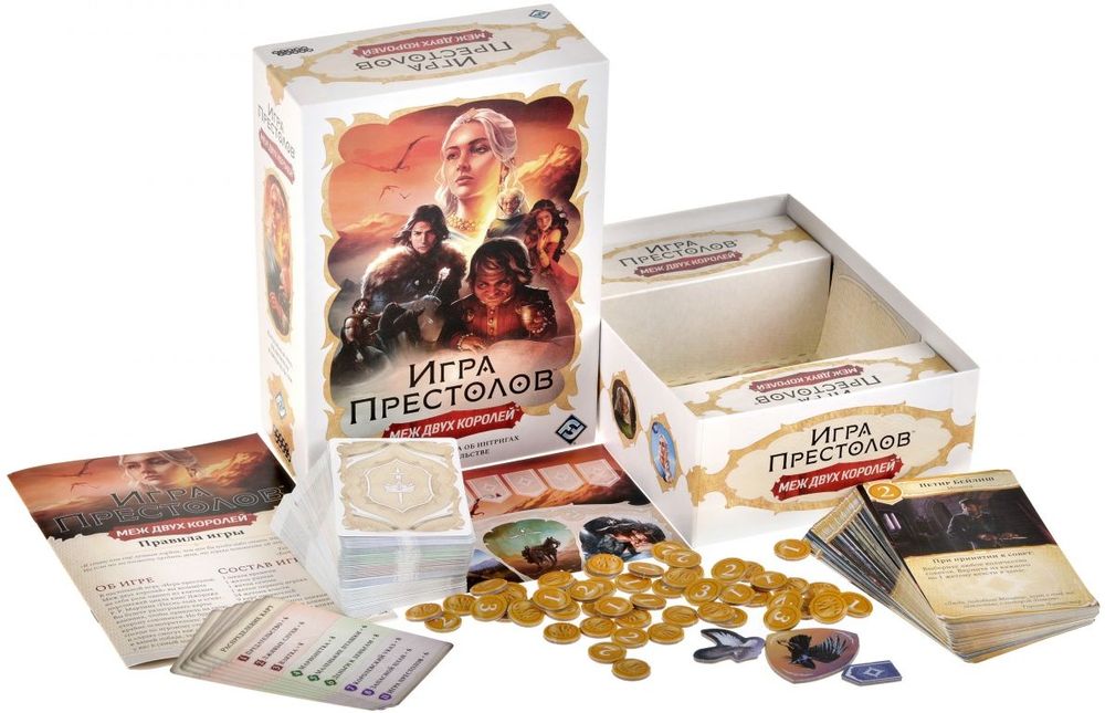 (EU) Настольная игра Hobby World Игра престолов: Меж двух королей