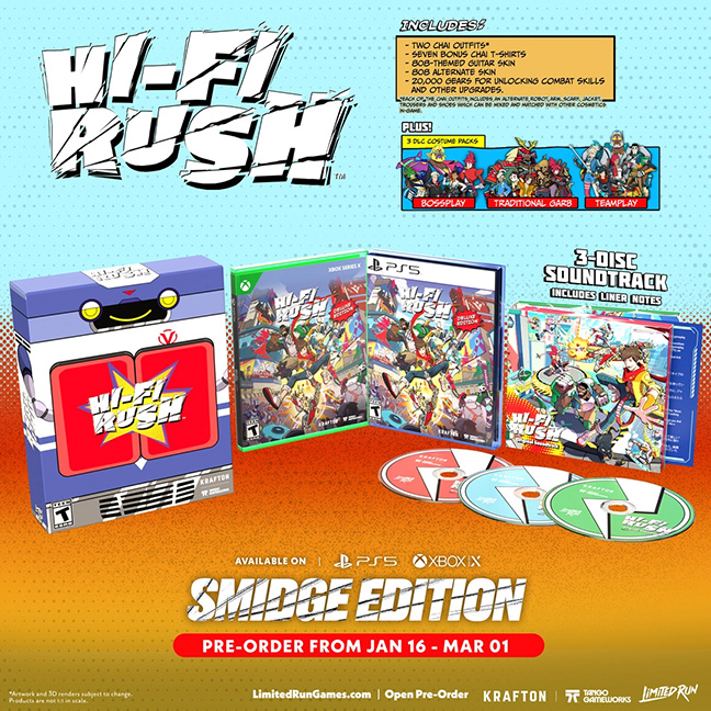 Игра Hi-Fi RUSH Smidge Edtion (PS5, русская версия)