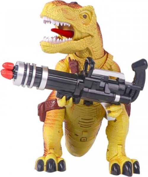 Радиоуправляемый робот Defatoys желтый динозавр Ти-Рекс (DT-6036-YELLOW)