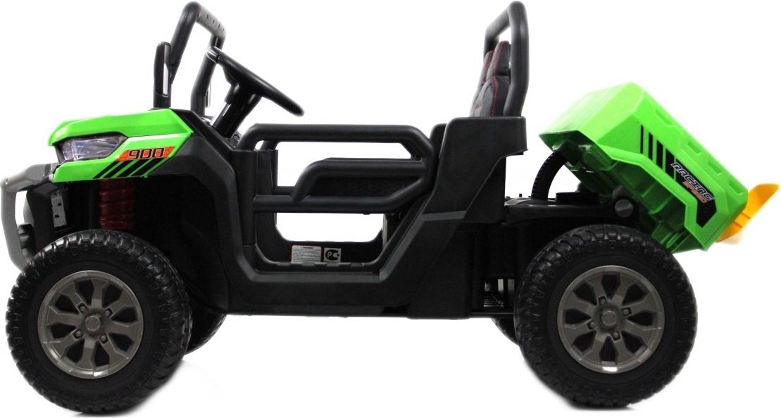 Детский электромобиль RiverToys H005HH зеленый