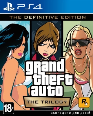Игра Grand Theft Auto: The Trilogy. The Definitive Edition (GTA: The Trilogy) (PS4) Б/У
