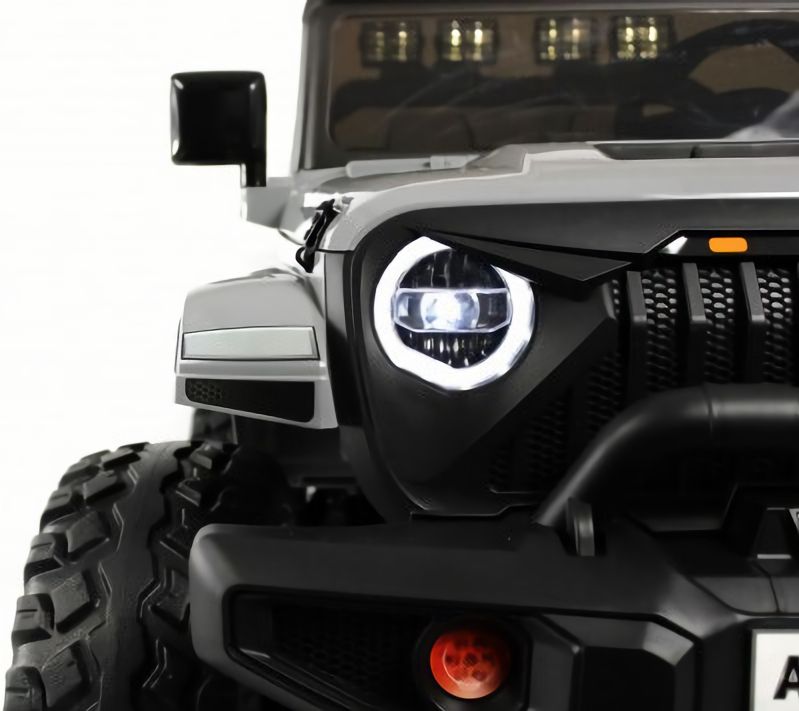 Детский электромобиль Jeep A222AA серый