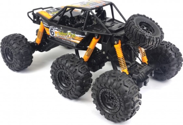 Радиоуправляемая модель MZ краулер-амфибия YY2001 6WD Orange (1к8) (MZ-YY2001-ORANGE)