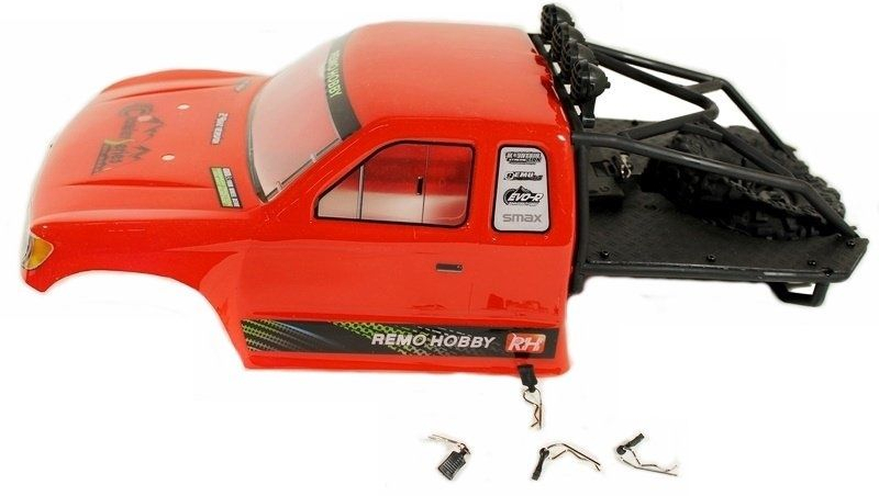 Радиоуправляемый краулер Remo Hobby Trial Rigs Truck (красный)  4WD 2.4G 1/10 RTR, RH1093-BC