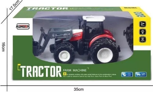 Радиоуправляемая модель фермерский трактор Korody KR6632B с отвалом