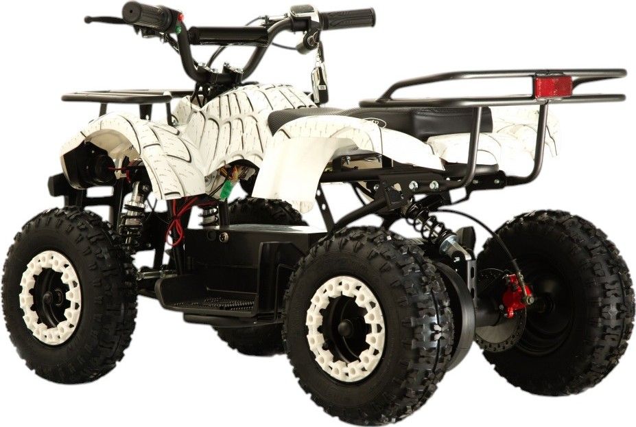 Детский электроквадроцикл RiverToys (ANRI) (белый Spider)
