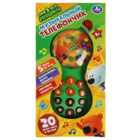 Музыкальный телефон Ми-ми-мишки в кор. Умка в кор.2*120шт B1968338-R3