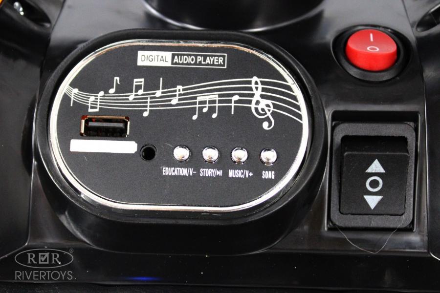 Детский электромобиль RiverToys K009AM красный