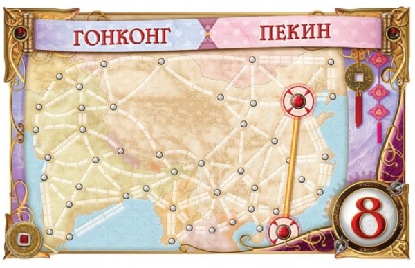 Настольная карточная игра Hobby World Ticket to Ride: Азия (915274)