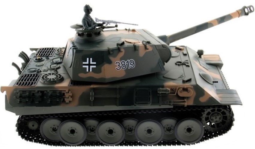 Радиоуправляемый танк Heng Long Panther Upgrade V7.0  2.4G 1/16 RTR, HL3819-1U7.0