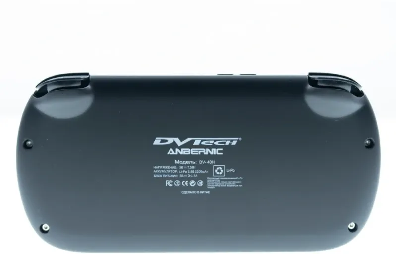 Портативная игровая приставка DVTech Anbernic DV40-H (чёрная)