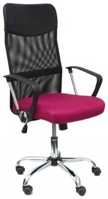 (EU) Офисное кресло Gontar Foröl 933CRRP, Розовое/Чёрное