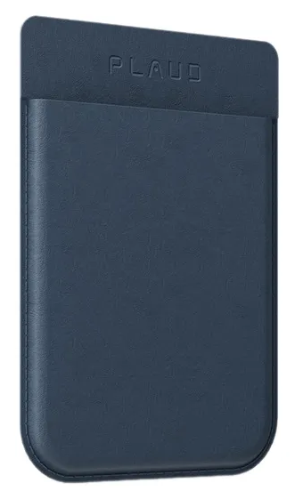 Чехол кожаный Plaud Note AI Blue от CRYPTORO, Синий