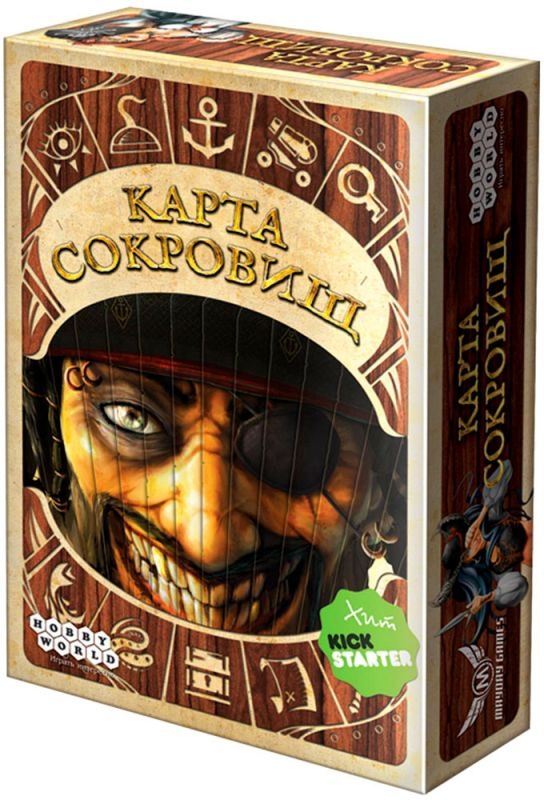 (EU) Настольная игра Hobby World Карта Сокровищ