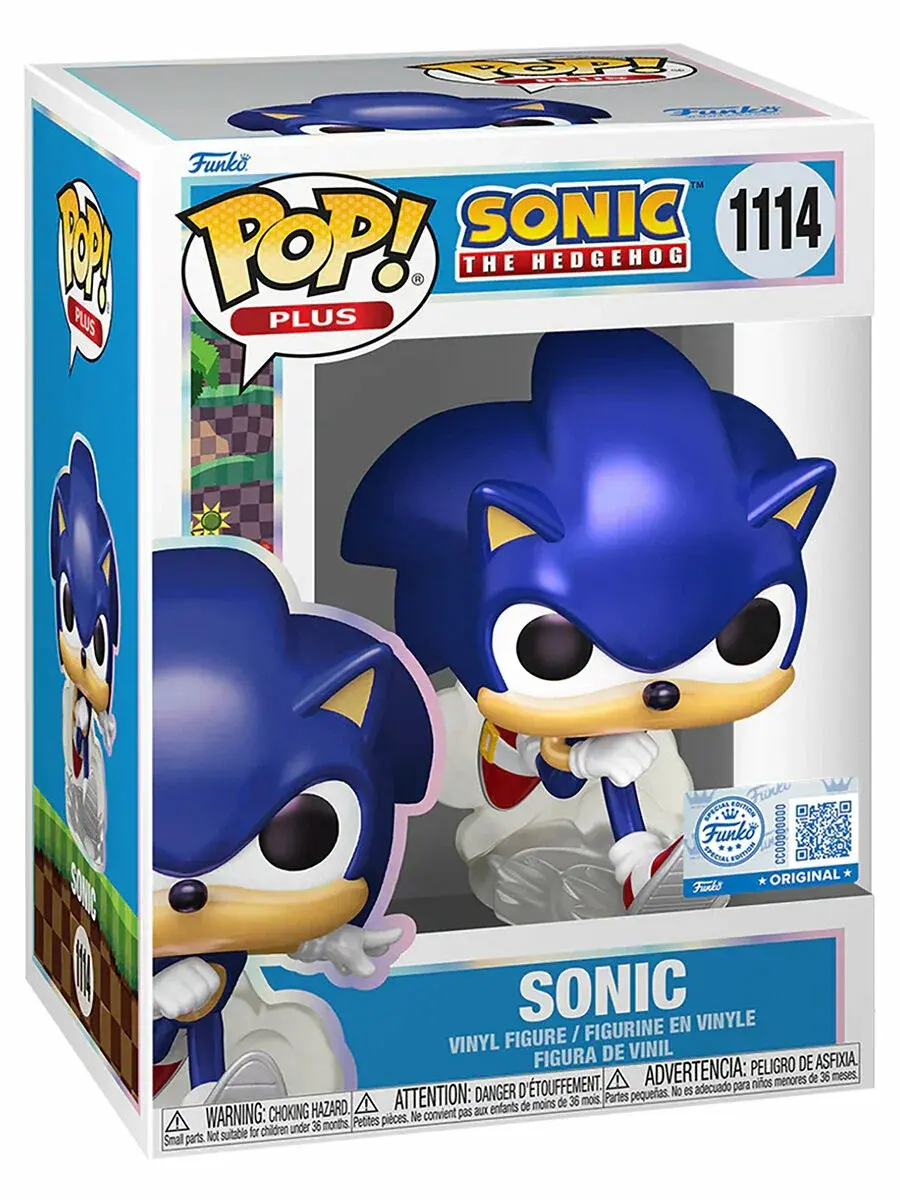 Фигурка Funko Pop! Games: Sonic The Hedgehog - Sonic Special Edition (1114)