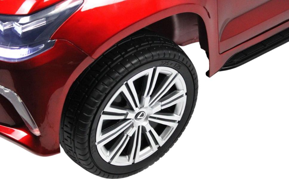 Детский электромобиль RiverToys Lexus LX570 (Y555YY) красный глянец