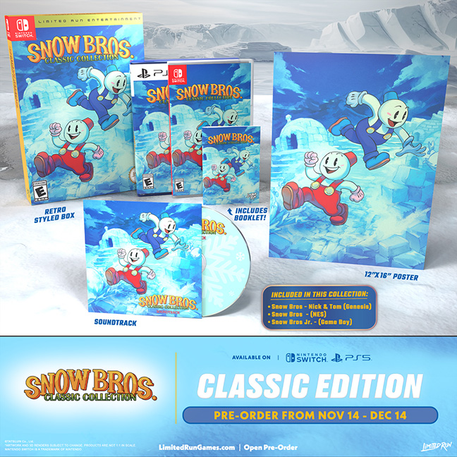 Игра Snow Bros: Classic Collection - Classic Edition (Nintendo Switch)