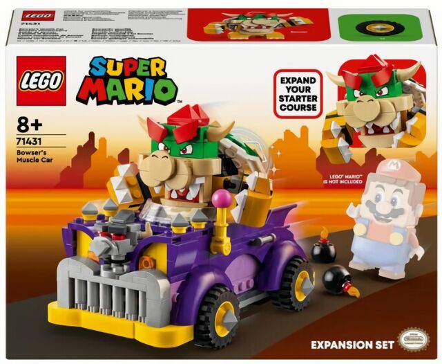 (EU) Конструктор LEGO Super Машина Баузера (71431)