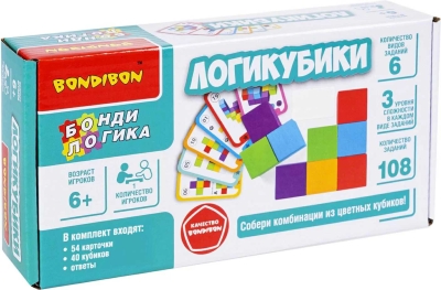 (EU) Настольная игра Bondibon Логикубики