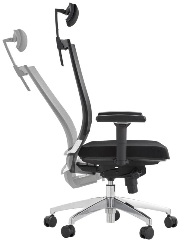(EU) Офисное кресло Venda MYOPTIMAX, 241552448, Серое