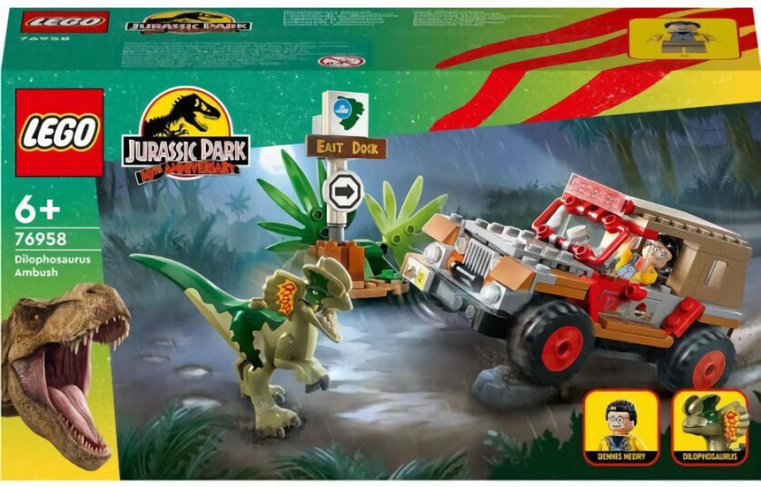 (EU) Игрушка LEGO Jurassic World Засада Дилофозавра (76958)