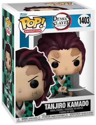 (EU) Фигурка Funko POP! Animation: Tanjiro Kamado (Training) (1403)