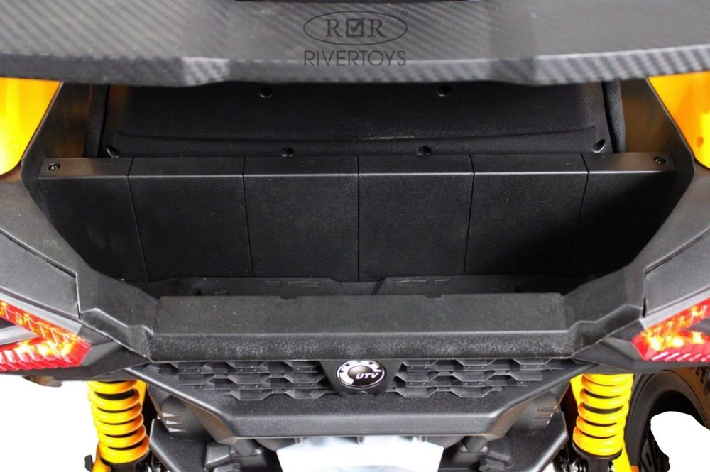 Детский электромобиль RiverToys (Z707ZZ) (желтый)